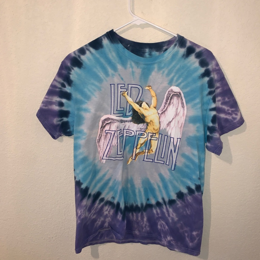 led zeppelin graphic band tee